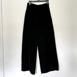 Vintage Velvet High Waist Wide Leg Pants Excellent Condition